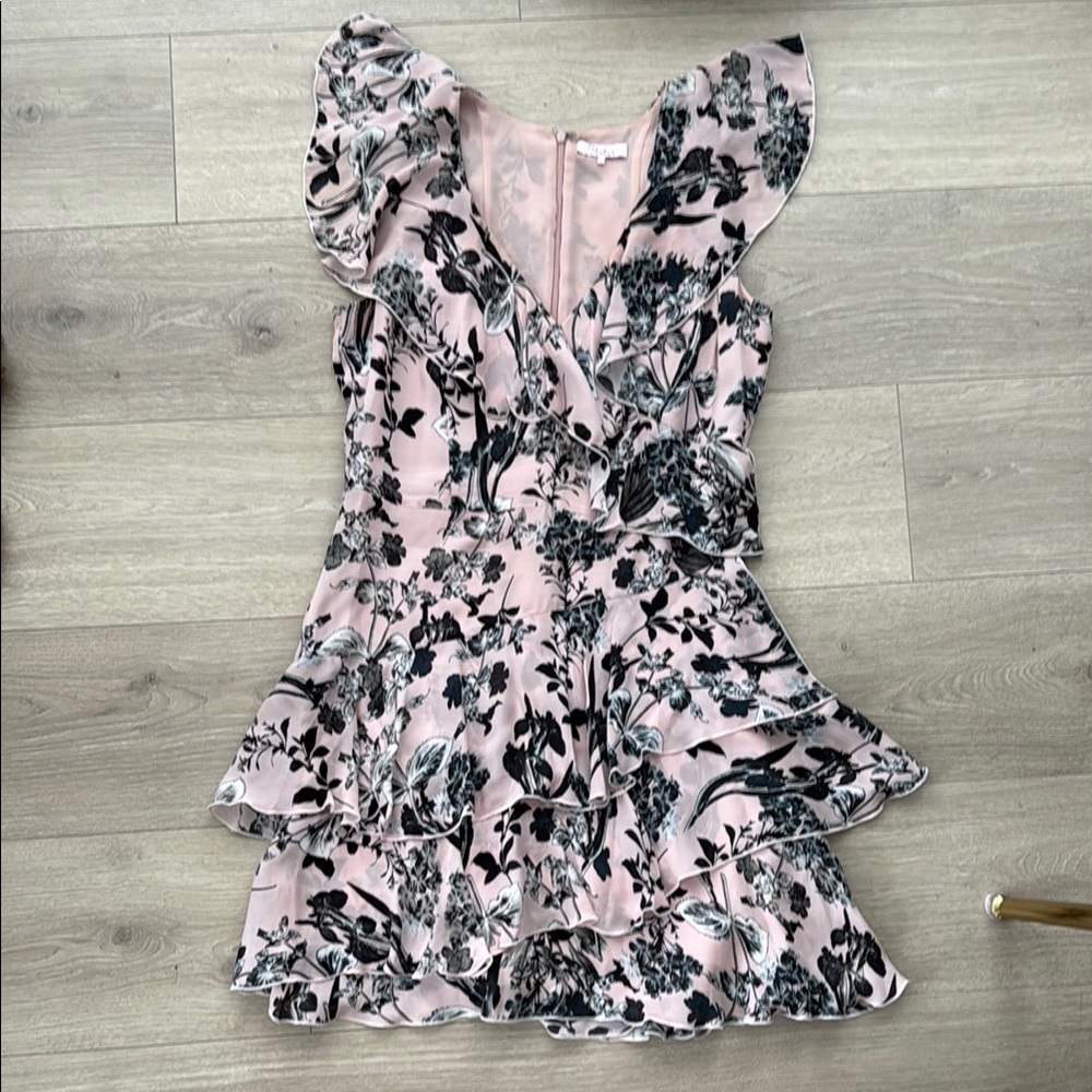 Parker Ruffle floral dress